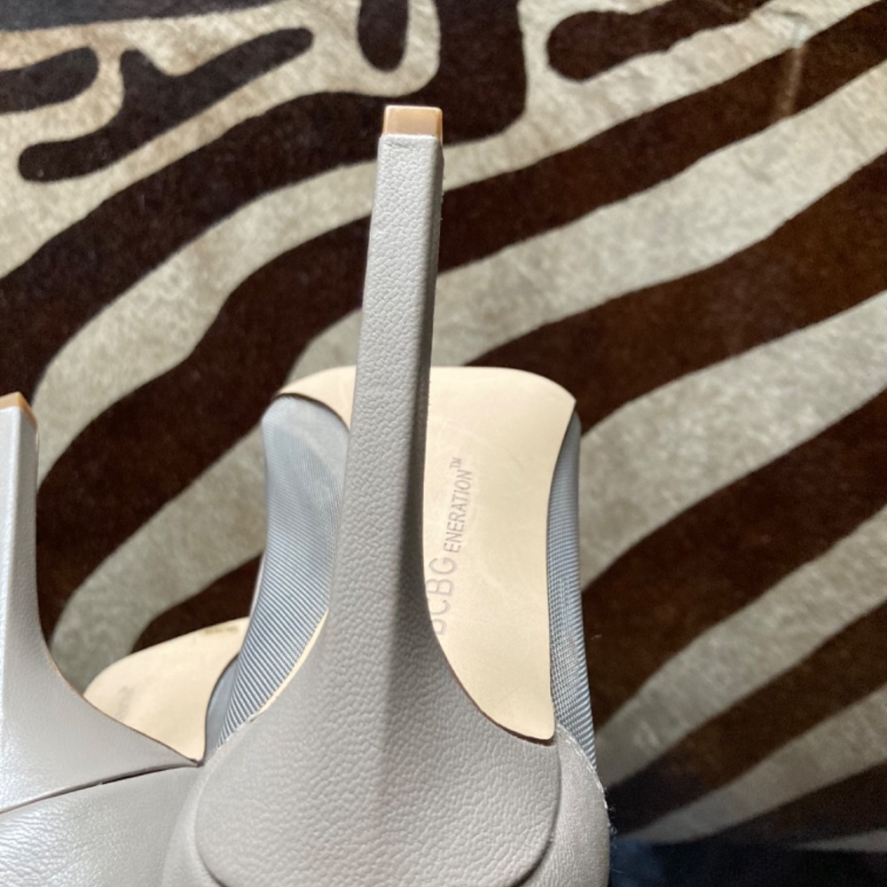 New  BCBG Mary Jane mesh heel sandles - Picture 2 of 7